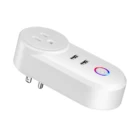 Usa Outlet Electric Plugs Smart Wifi USB Power Alexa Socket