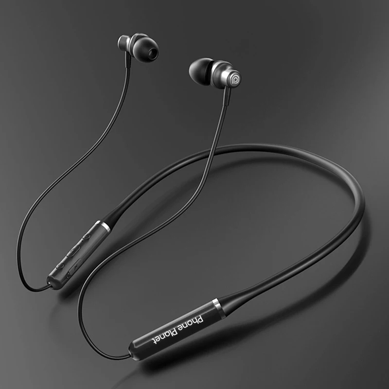 Phone Planet Neckband Headphone Sport Wireless Sweat-proof Neckband Headset Magnetic Earphone PP-BT01, Black
Phone Planet Neckband Headphone Sport Wireless Sweat-proof Neckband Headset Magnetic Earphone PP-BT01, Black