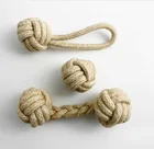 Toys Hemp Rope Ball Toys Pet Dog Chewing Toys