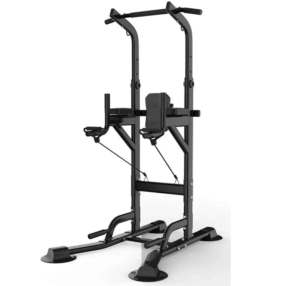 Gym Training Workout Equipment Steel Fitness Adjustable Power Tower Dip Station Pull Up Bar Power Rack, Black, yellow
Gym Training Workout Equipment Steel Fitness Adjustable Power Tower Dip Station Pull Up Bar Power Rack, Black, yellow