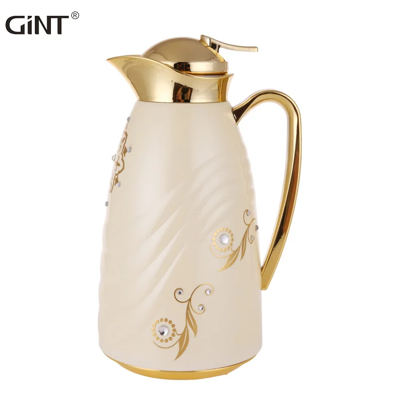 GiNT 600ML Hot Selling Pink Silicate Glass Liner Insulated Vacuum Flasks Arabic Coffee Pot with Handle, Customized colors acceptable
GiNT 600ML Hot Selling Pink Silicate Glass Liner Insulated Vacuum Flasks Arabic Coffee Pot with Handle, Customized colors acceptable