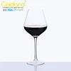 Handmade pinot noir glass goblet crystal banquet wine tasting glasses