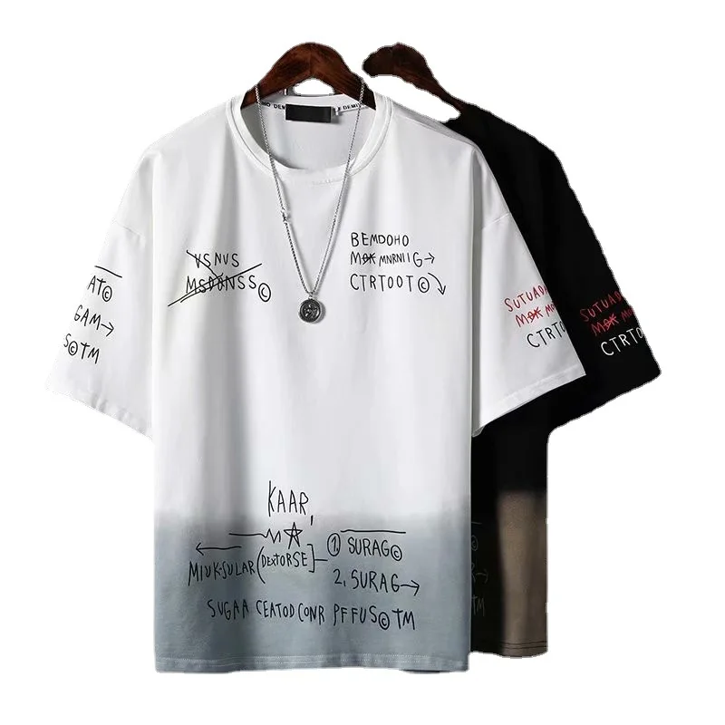 READY STOCK 2021 New Men Short Sleeve T-shirt Printer Casual Loose Black T-shirts, Black,white
READY STOCK 2021 New Men Short Sleeve T-shirt Printer Casual Loose Black T-shirts, Black,white