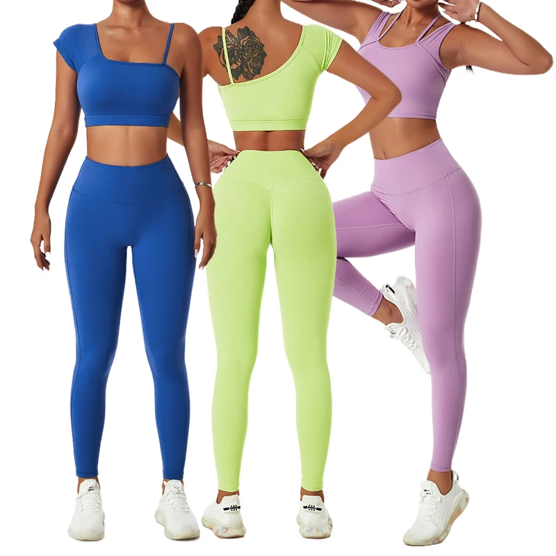 Fitness Gym Set Athletic Wear 2/3 Pcs Workout Scrunch Butt Yoga Clothing Women Activewear Sets
Fitness Gym Set Athletic Wear 2/3 Pcs Workout Scrunch Butt Yoga Clothing Women Activewear Sets