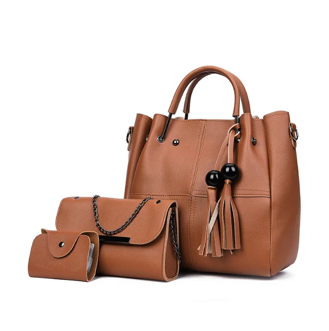 3 Pcs Set Bag Women Handbags Designer Women's Purse Leather Evening Hand Ladies Handbag
3 Pcs Set Bag Women Handbags Designer Women's Purse Leather Evening Hand Ladies Handbag