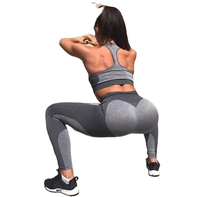 European and American hot-selling seamless knitted hip yoga pants sports fitness pants sexy hip female leggings, Customized colors
European and American hot-selling seamless knitted hip yoga pants sports fitness pants sexy hip female leggings, Customized colors