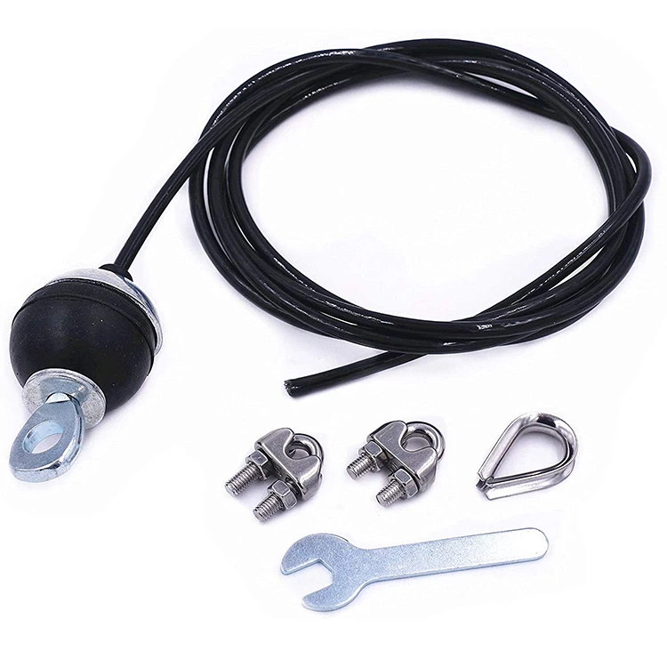 Steel Wire Rope with Grommets for Home Gym Accessories ADJUSTABLE Cable Pulley Fitness Equipment, Black
Steel Wire Rope with Grommets for Home Gym Accessories ADJUSTABLE Cable Pulley Fitness Equipment, Black