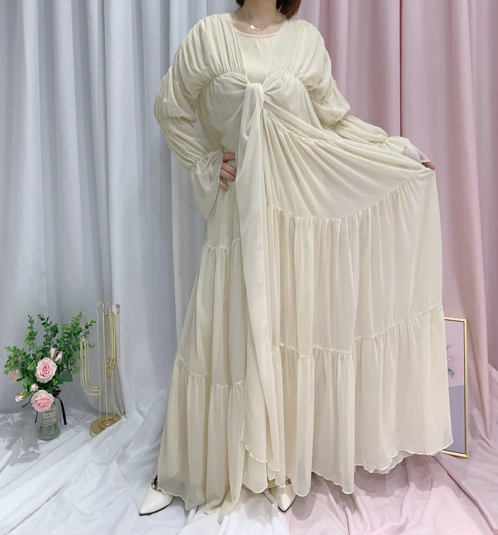 2022 Jan New Arrival Nice chiffon Open Abaya Cardigan Islamic Clothing Muslim Women long dress, Black, beige
2022 Jan New Arrival Nice chiffon Open Abaya Cardigan Islamic Clothing Muslim Women long dress, Black, beige