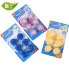 Hot selling latest popular pack design 6Pcs colored toilet bowl cleaner