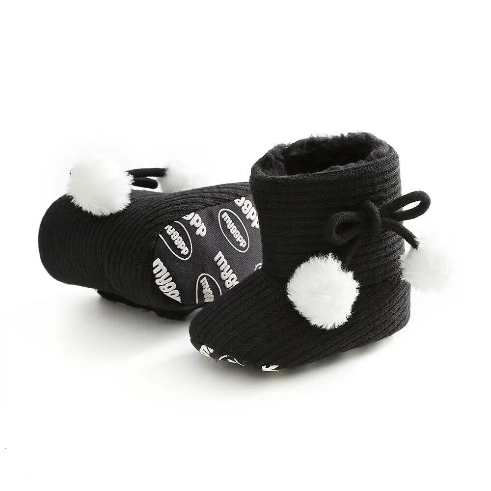2021 Baby Autumn Winter Boots Baby Girl Boys Winter Warm Shoes Solid Fashion Toddler Fuzzy Balls First Walkers Kid Shoes 0-18M
2021 Baby Autumn Winter Boots Baby Girl Boys Winter Warm Shoes Solid Fashion Toddler Fuzzy Balls First Walkers Kid Shoes 0-18M