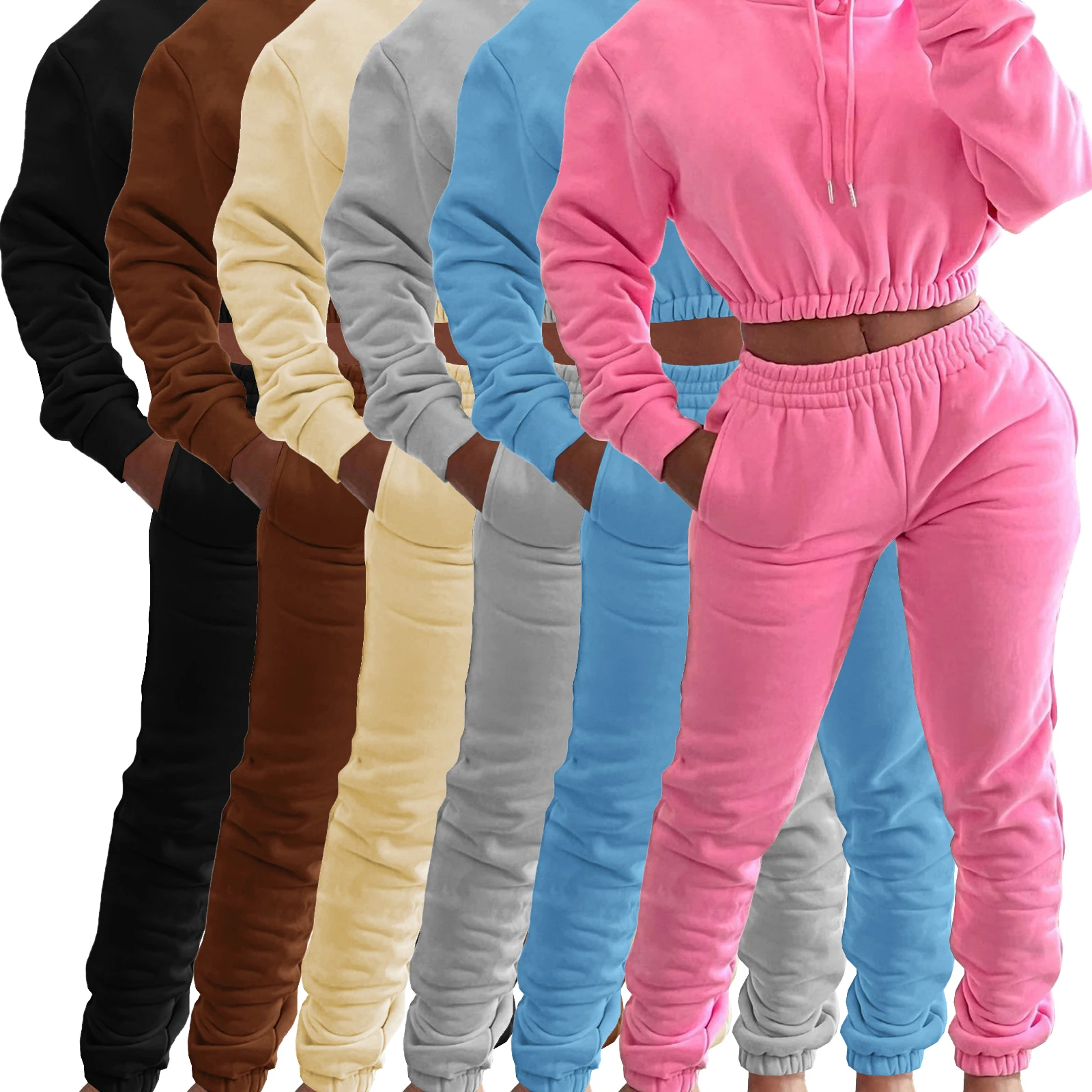 Hot selling women pants and hoodie sports 2 piece suits yoga set, Picture color
Hot selling women pants and hoodie sports 2 piece suits yoga set, Picture color
