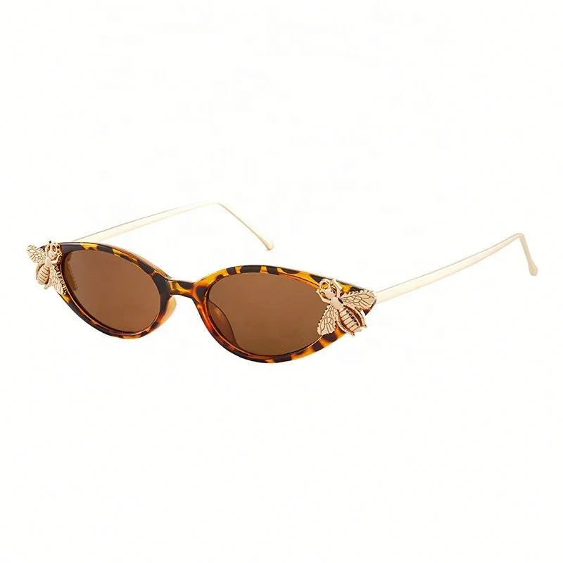 Newest Cat Eye Bee Design Sunglasses Women Brand Designer UV400 Lens Ladies Fashion Vintage Sunglass in Stock, Colors
Newest Cat Eye Bee Design Sunglasses Women Brand Designer UV400 Lens Ladies Fashion Vintage Sunglass in Stock, Colors