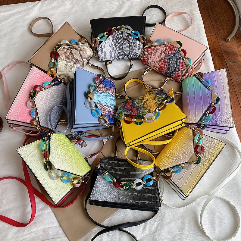 2021 Fashion Designer Snake Pattern Handbag Women Small Leather Shoulder Crossbody Purse Hand Bags, As picture
2021 Fashion Designer Snake Pattern Handbag Women Small Leather Shoulder Crossbody Purse Hand Bags, As picture