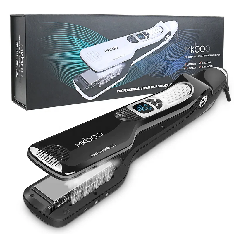 Best Customized Hair Steamer Mkboo Steampod Electric Hot Comb Hair Brush Straightener Iron LCD 5 Gears 100V-240V 12 Months 2.8M
Best Customized Hair Steamer Mkboo Steampod Electric Hot Comb Hair Brush Straightener Iron LCD 5 Gears 100V-240V 12 Months 2.8M