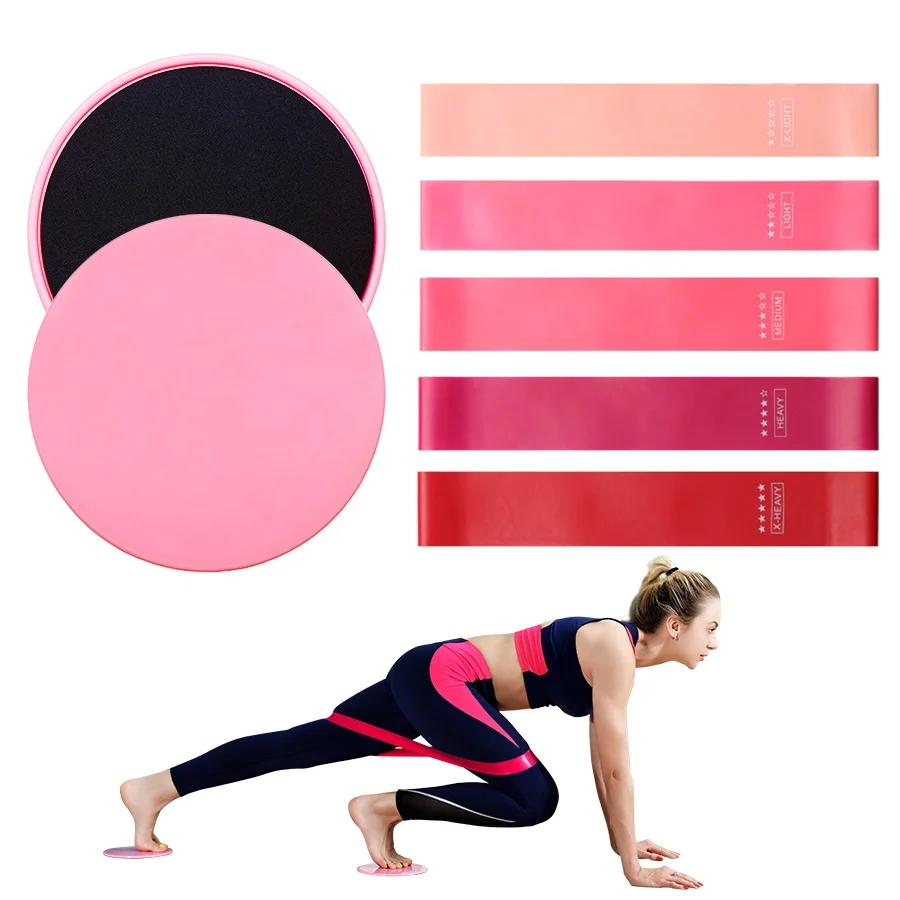 Ab Exercise Core Sliders With Exercise Gym Sport Elastic Resistance Fitness Rubber Band, Black ,pink ,blue,purple,grey,yellow,mint green
Ab Exercise Core Sliders With Exercise Gym Sport Elastic Resistance Fitness Rubber Band, Black ,pink ,blue,purple,grey,yellow,mint green