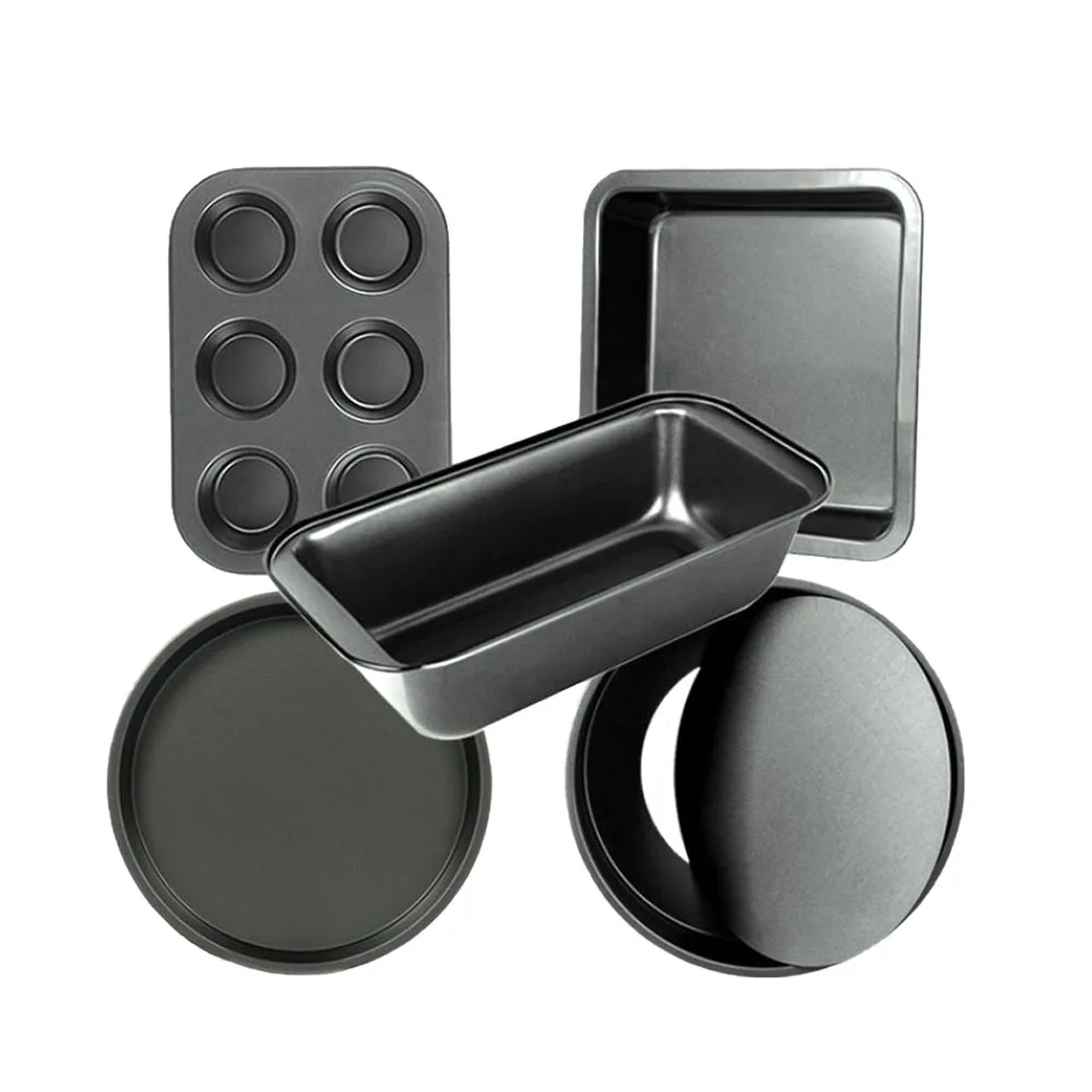 Amazon hot selling baking pan set Food Grade Carbon steel Cookie Pan kitchen bakeware set
Amazon hot selling baking pan set Food Grade Carbon steel Cookie Pan kitchen bakeware set