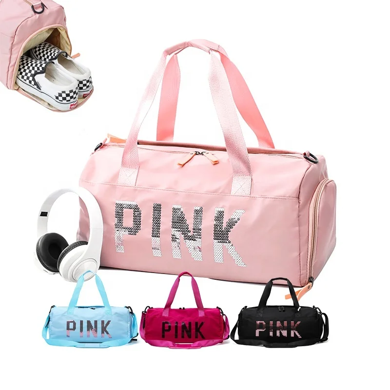 SG8041 customized logo large capacity pink duffle bags gym women waterproof sports travel bag
SG8041 customized logo large capacity pink duffle bags gym women waterproof sports travel bag