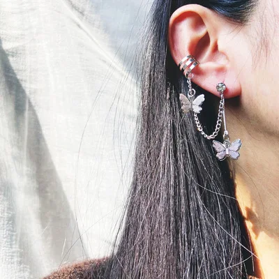 silver hoop earrings stainless steel rose earrings butterfly statement earrings, Picture
silver hoop earrings stainless steel rose earrings butterfly statement earrings, Picture