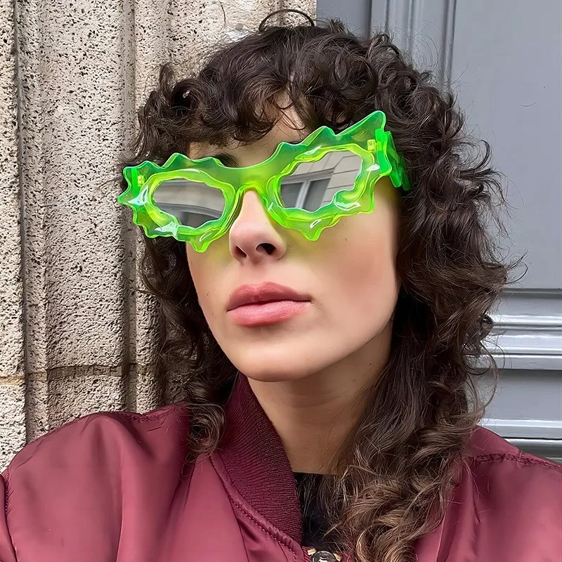 1233 New Sunglasses Arrivals 2023 Funny Irregular Shaped Cat Eye Women Sunglasses Hot Girl Style Green Party Sunglasses
1233 New Sunglasses Arrivals 2023 Funny Irregular Shaped Cat Eye Women Sunglasses Hot Girl Style Green Party Sunglasses