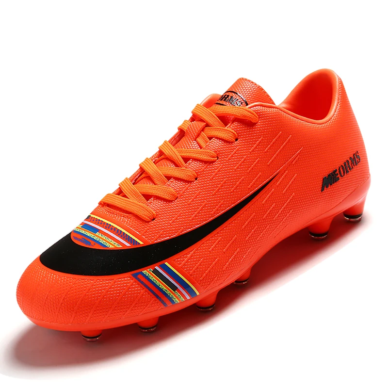 2020 New men's and women's high topantiskid and wear-resistant FG and TF football shoes, breathable, outdoor sports shoes
2020 New men's and women's high topantiskid and wear-resistant FG and TF football shoes, breathable, outdoor sports shoes