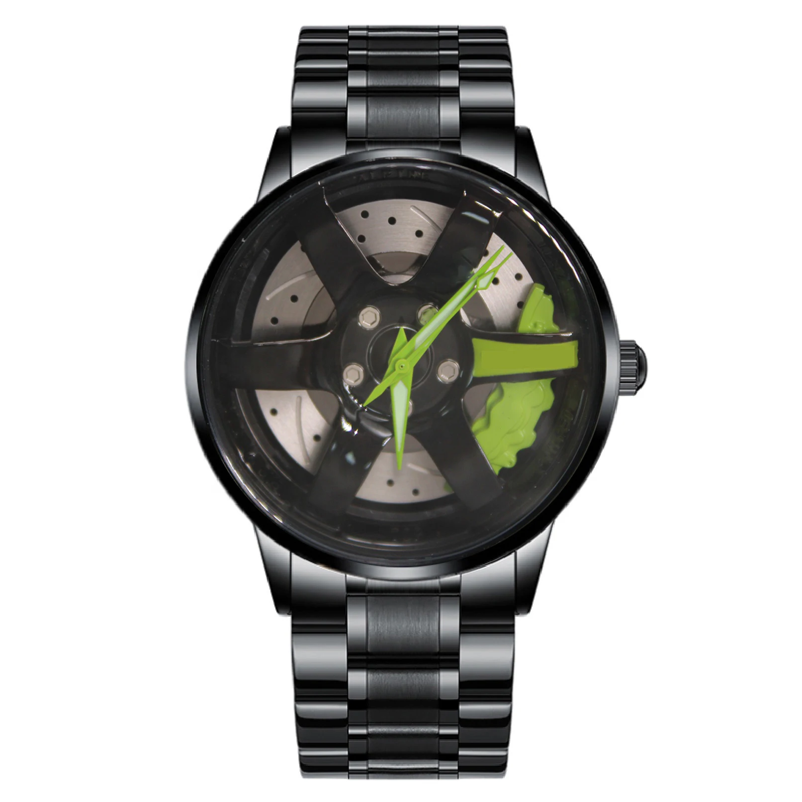 IP Black Stainless Steel Watch With Real Panel Printing 3D Dial Volk Ray Engineering Car Racing Watches
IP Black Stainless Steel Watch With Real Panel Printing 3D Dial Volk Ray Engineering Car Racing Watches