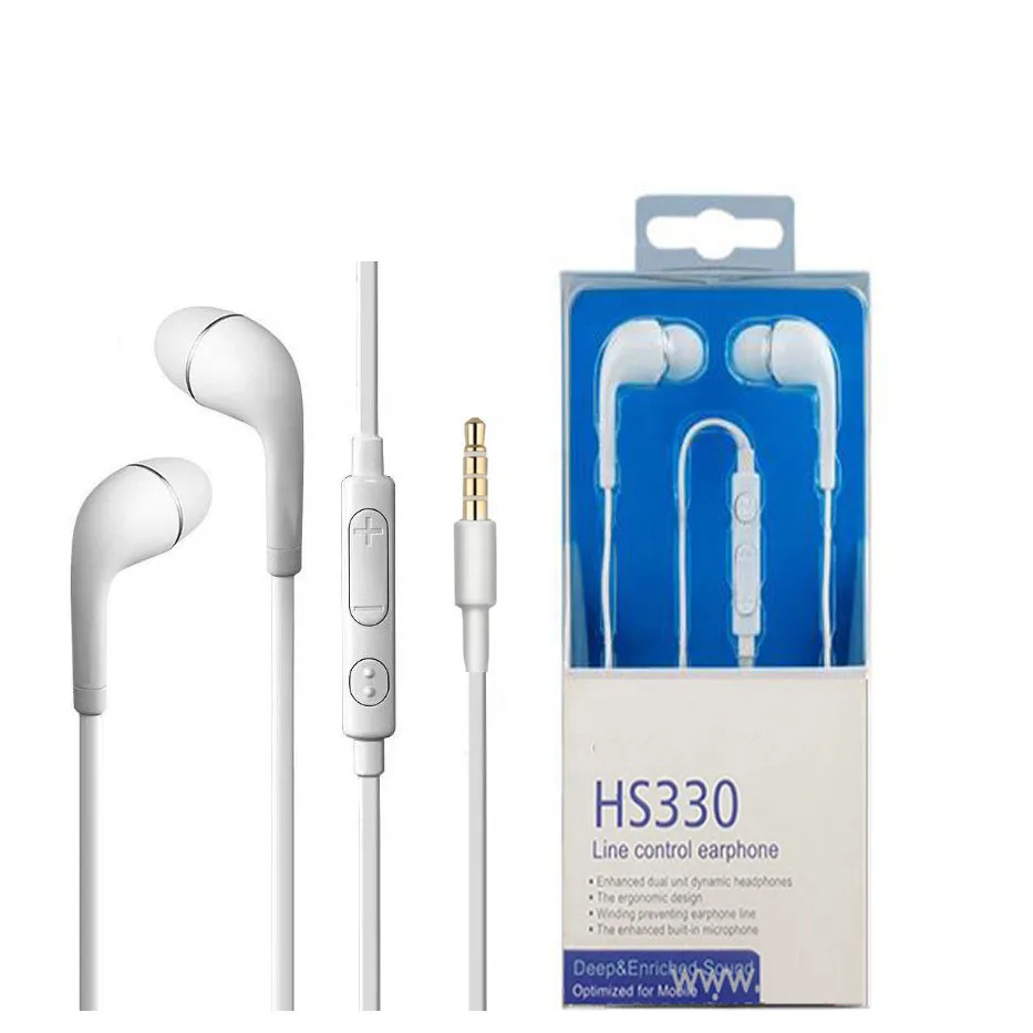 s4 J5 JB YL headset Sports Earphones 3.5mm Wired Earphones not easy to fall android for samsung ear buds - ANKUX.COM