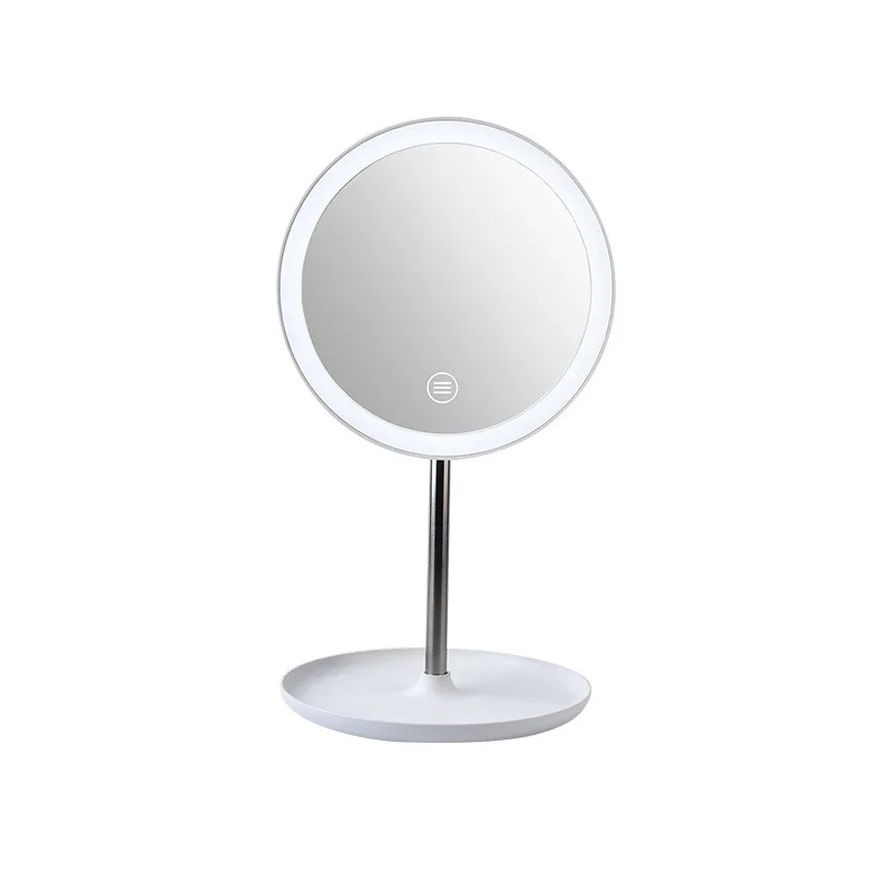 Beauty Led Makeup Mirror Desktop Single-sided Usb Makeup Mirror Smart Filling Desktop Dressing Mirror, White, blue, pink
Beauty Led Makeup Mirror Desktop Single-sided Usb Makeup Mirror Smart Filling Desktop Dressing Mirror, White, blue, pink