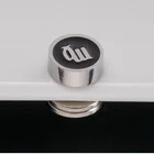Stainless Steel Twelve Constellation Iron Magnet Earrings Double-Sided Oil Ear Clips For Men