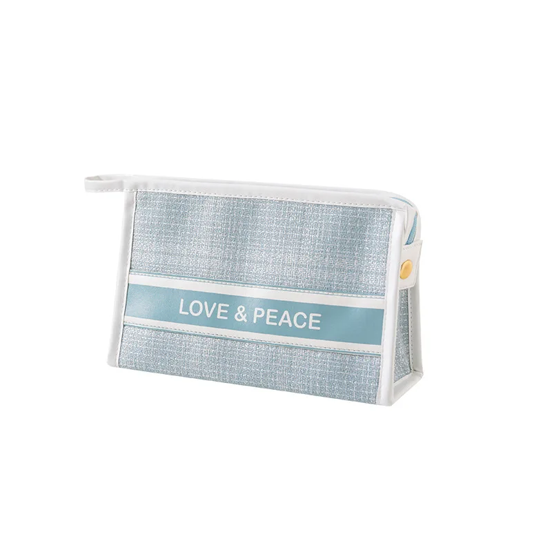 Hot Fashion Luxury Makeup Bags Travel Makeup Pouch Cosmetic Cases With Zipper Cotton-Linen Beauty Organizers for Women Girls, Black,white,pink,sky blue
Hot Fashion Luxury Makeup Bags Travel Makeup Pouch Cosmetic Cases With Zipper Cotton-Linen Beauty Organizers for Women Girls, Black,white,pink,sky blue
