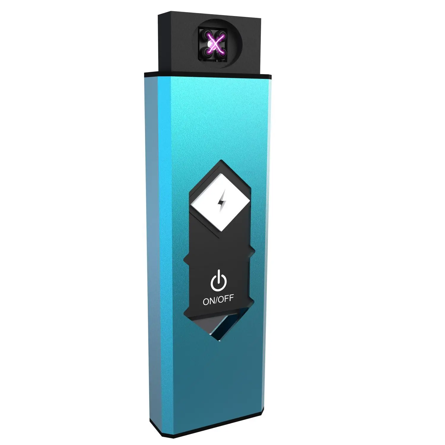 

Factory Direct Sale Cigarette Custom Logo Digital Dual Arc Rechargeable Usb Mini Lighter, 4 colors