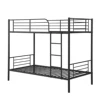 free sample cheap price wholesale New design steel double decker queen size Good quality heavy duty steel metal bunk bed