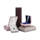 Custom logo Bangle ring gift boxes set led light jewelry box jewellery