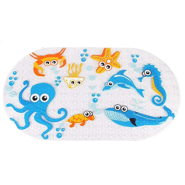 NEW Cartoon Funny Animal Anti-Slip with Suction Sucker Bathroom Bath Shower Mat for Kids Children, Blue
NEW Cartoon Funny Animal Anti-Slip with Suction Sucker Bathroom Bath Shower Mat for Kids Children, Blue