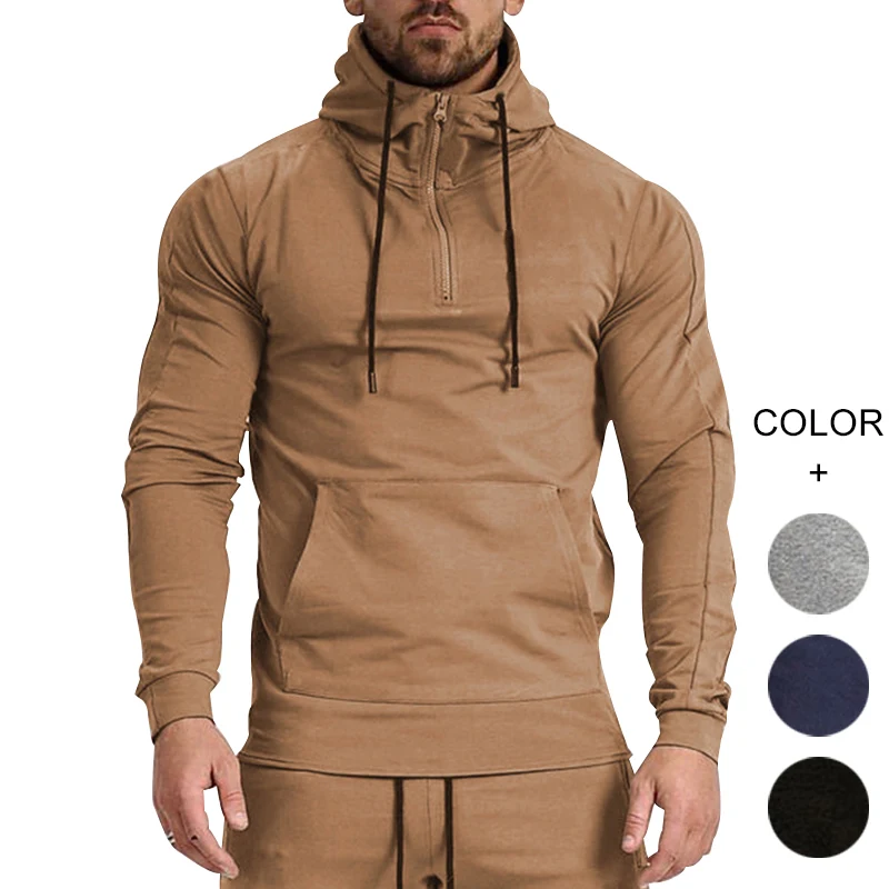 Customized Slim Long Sleeve Mens Jogger Training Suits Wholesale Fitness Running Plain Sweatsuit Tracksuits For Men, Customized color
Customized Slim Long Sleeve Mens Jogger Training Suits Wholesale Fitness Running Plain Sweatsuit Tracksuits For Men, Customized color