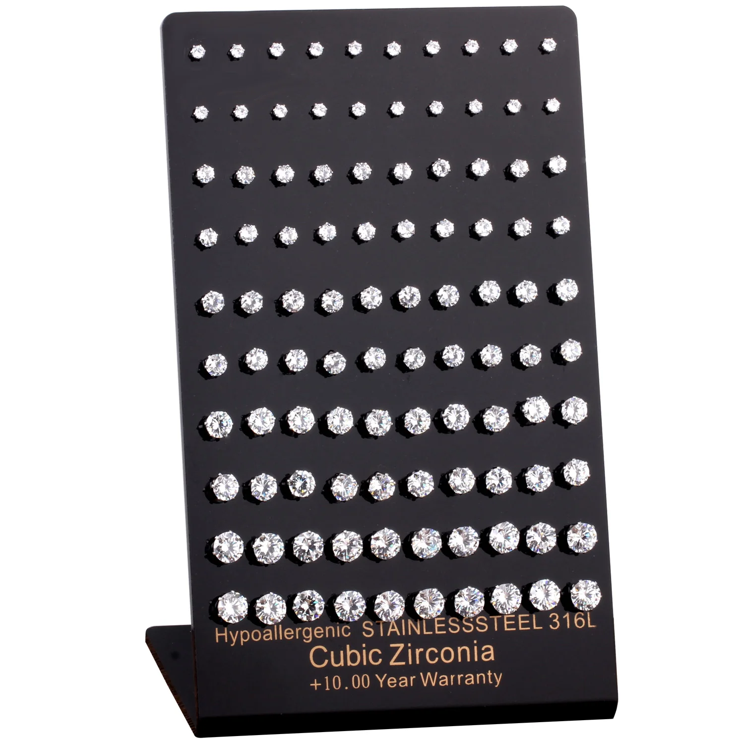 Gold Plated Earring Stainless Steel Jewellery Earring Type Zircon Stone Display Card Earring Sets
Gold Plated Earring Stainless Steel Jewellery Earring Type Zircon Stone Display Card Earring Sets