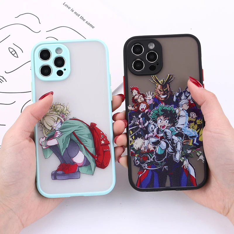 Anime My Hero Academia Phone Case For iPhone 12 1311 Pro 8 7 6S Plus X XS MAX XR SE 2020 Shockproof Camera Protection Back Cover, Mix colors
Anime My Hero Academia Phone Case For iPhone 12 1311 Pro 8 7 6S Plus X XS MAX XR SE 2020 Shockproof Camera Protection Back Cover, Mix colors