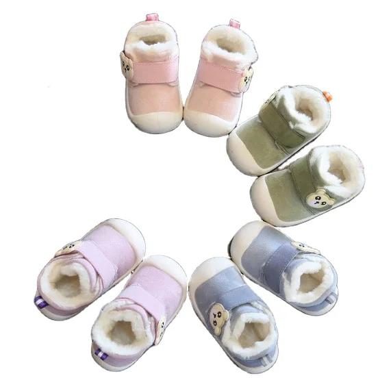 Winter Baby Kids Shoes First Walker Girls Boys Cotton Plush Shoes Cute Cartoon Soft Sole Thick Warm Infant Toddler Shoes 2019
Winter Baby Kids Shoes First Walker Girls Boys Cotton Plush Shoes Cute Cartoon Soft Sole Thick Warm Infant Toddler Shoes 2019