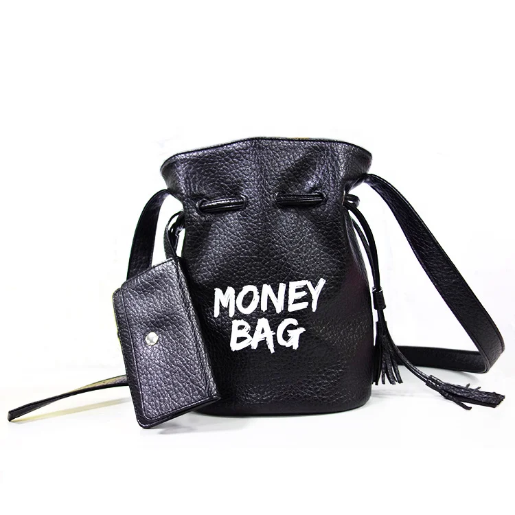 Kalanta 2021 handbags custom new design black pu leather one-shoulder coin bucket bag tassel drawstring ladies handbag
Kalanta 2021 handbags custom new design black pu leather one-shoulder coin bucket bag tassel drawstring ladies handbag