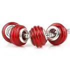 Red Glass Beads Round DIY Big Hole European Bead for jewelry making Charms Bracelet