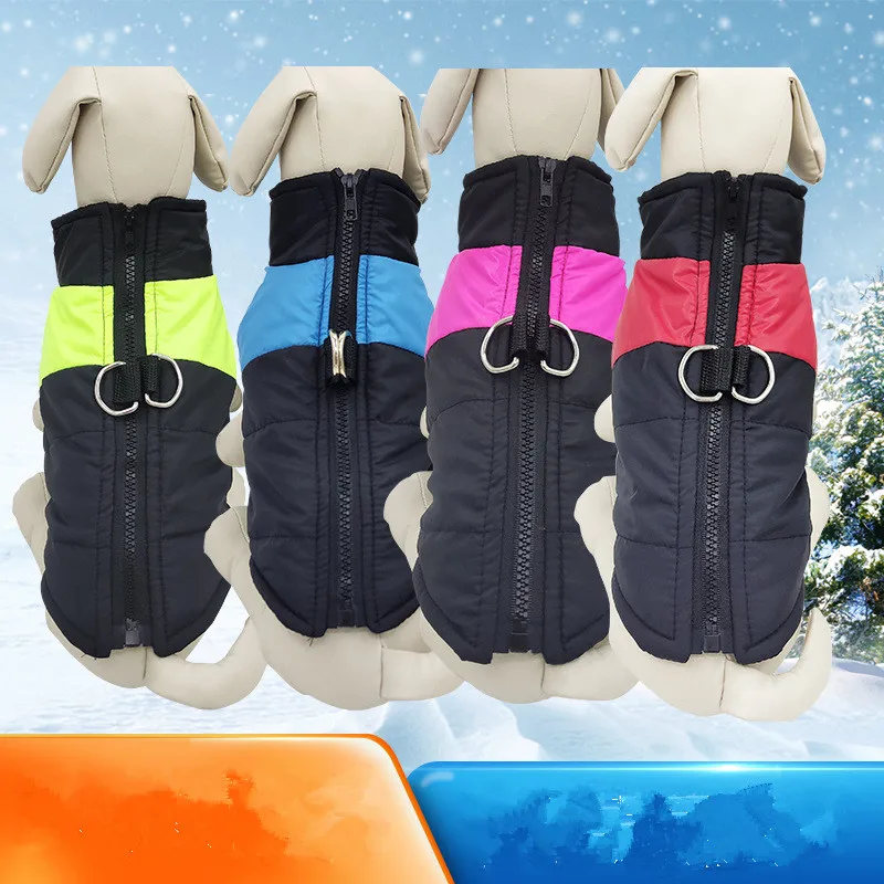 Dog Clothes Pet Jacket Winter Warm Vest Thickened Zipper Jacket Dog Face Waterproof Sports Print Pet Apparel Colorful 2022088
Dog Clothes Pet Jacket Winter Warm Vest Thickened Zipper Jacket Dog Face Waterproof Sports Print Pet Apparel Colorful 2022088