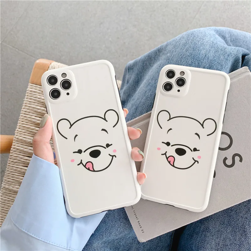 Case For Iphone 12 mini Cute Cartoon Bear 11 Pro Max 8 7 Plus X XS XR SE Silicone Phone Cover
Case For Iphone 12 mini Cute Cartoon Bear 11 Pro Max 8 7 Plus X XS XR SE Silicone Phone Cover