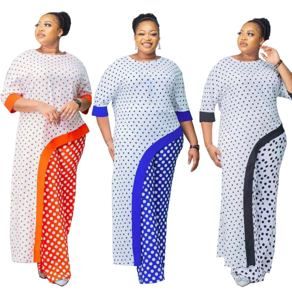 10410-SW56 spots printed plus size two piece long pants sets women sehe fashion, 3 colors
10410-SW56 spots printed plus size two piece long pants sets women sehe fashion, 3 colors