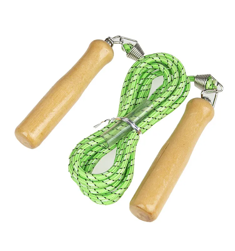 Durable Adjustable Speed Skipping Rope Wood Handle Exercise Fitness Workout Custom Wooden Jump Rope Wholesale, Red black/blue black
Durable Adjustable Speed Skipping Rope Wood Handle Exercise Fitness Workout Custom Wooden Jump Rope Wholesale, Red black/blue black