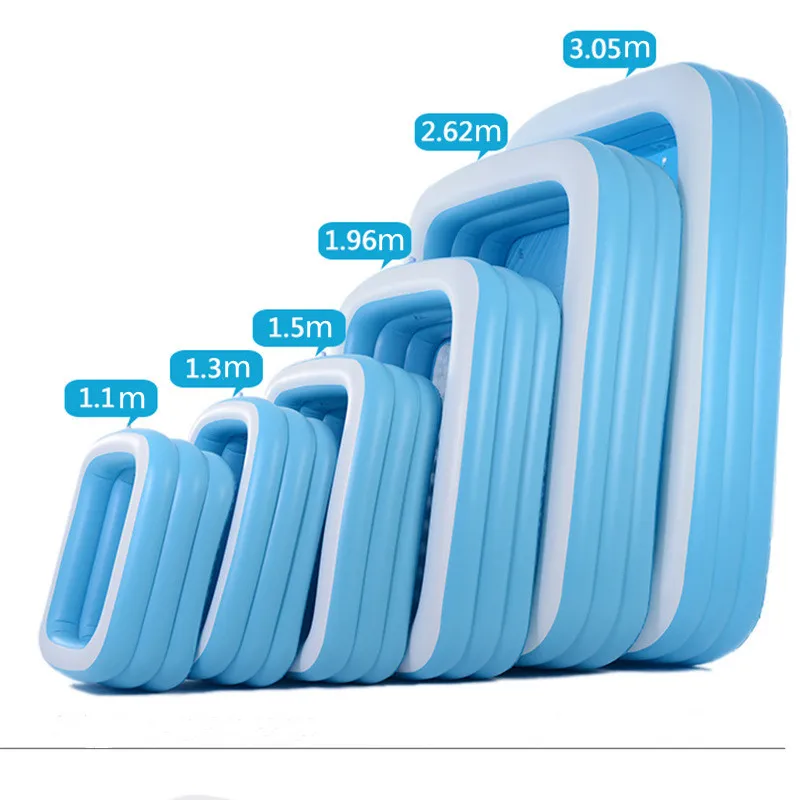 Big Folding Outdoor Garden Indoor Adult Kids Plastic PVC Inflatable Swimming Pool, Blue/white
Big Folding Outdoor Garden Indoor Adult Kids Plastic PVC Inflatable Swimming Pool, Blue/white