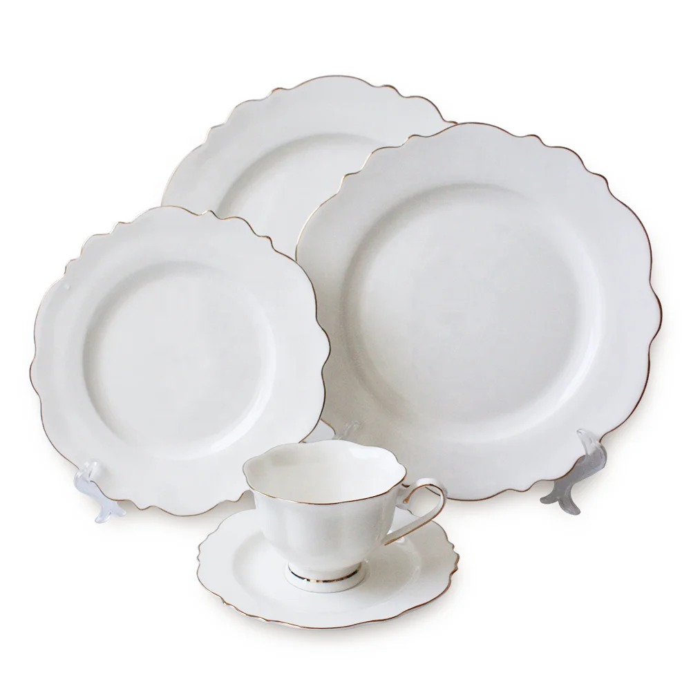 Sets Dinnerware Tableware Set Dinnerware Luxury European Style High-grade Gold Rim Bone China Tableware Sets Dinnerware
Sets Dinnerware Tableware Set Dinnerware Luxury European Style High-grade Gold Rim Bone China Tableware Sets Dinnerware