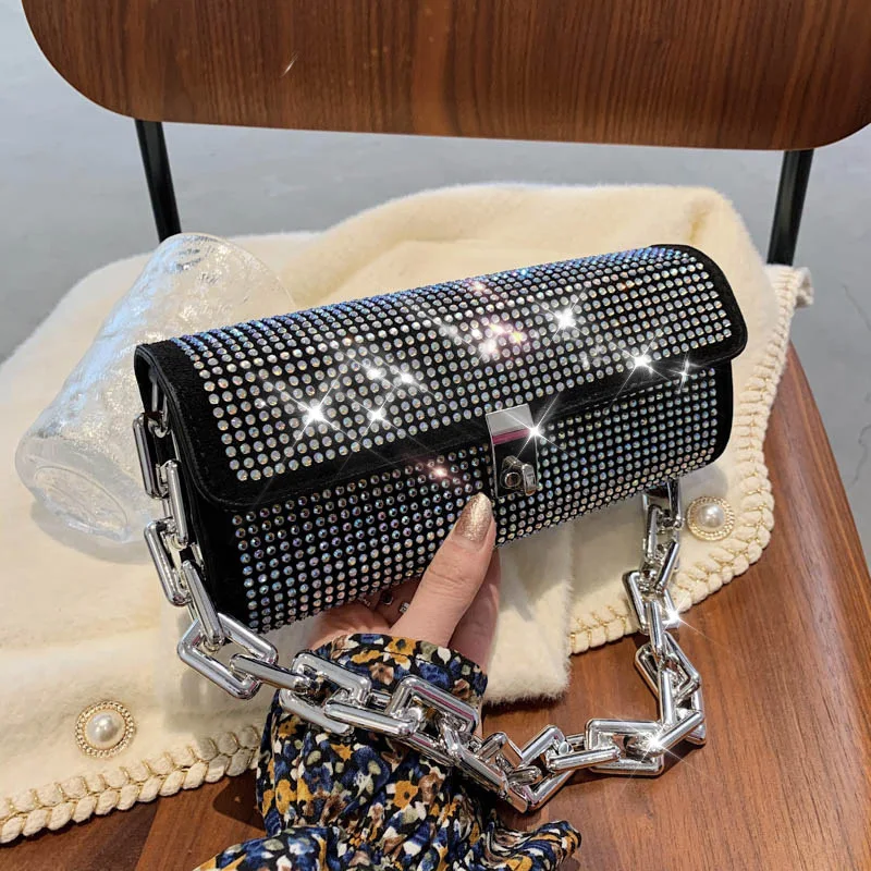 Twinkling rhinestone purses handbags for women's designer handbags ladies luxury evening party shoulder bag
Twinkling rhinestone purses handbags for women's designer handbags ladies luxury evening party shoulder bag