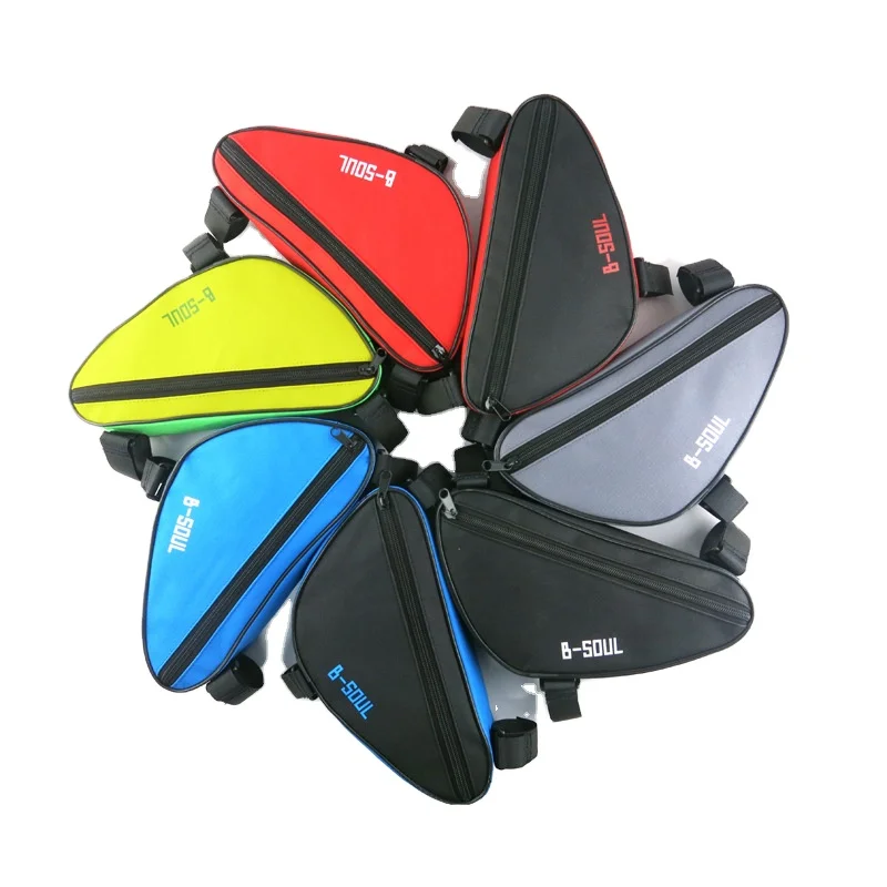 Creative Fashion Cycling Equipment Bicycle Beam Zipper Triangle Bags Creative Nylon Casual Gadgets Solid Color Storage Bags
Creative Fashion Cycling Equipment Bicycle Beam Zipper Triangle Bags Creative Nylon Casual Gadgets Solid Color Storage Bags