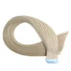 10a Grade Double Drawn 100% Natual Brazilian Straight Virgin Unprocessed Remy Human Tape Hair Extension