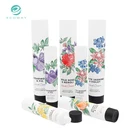 for Cosmetics Hand Cream Tube Plastic Packaging Tubes Custom Printing Plastic Hand Cream Tube Packaging