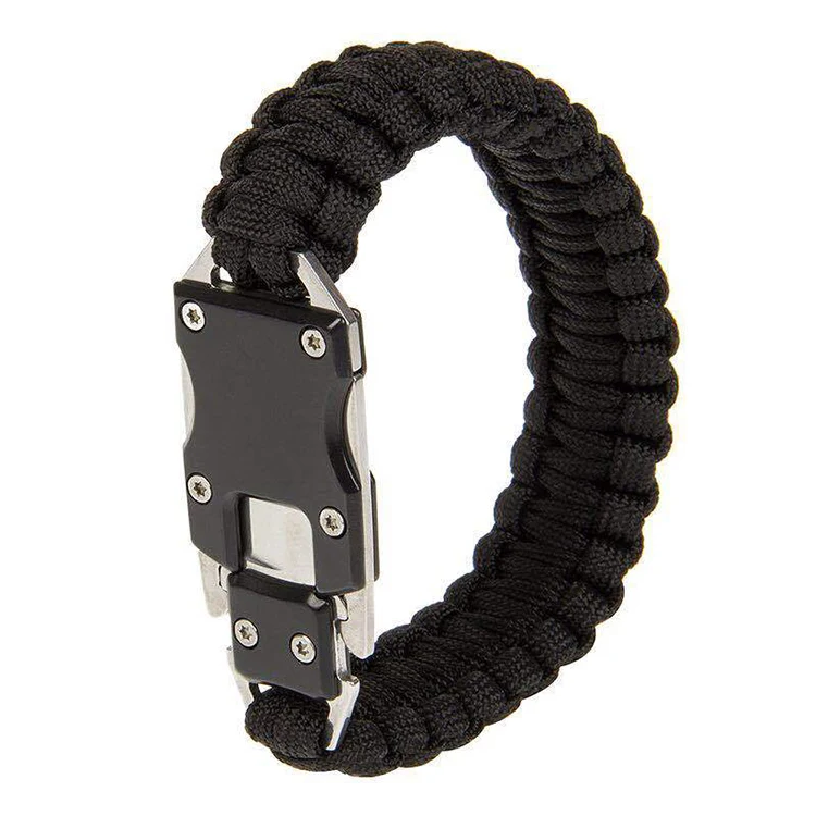Men's Utility Outdoor Survival Survival Bracelet Tactical Knife Cutter Gear Tool Wrist Band, Black, khaki, army green, camo
Men's Utility Outdoor Survival Survival Bracelet Tactical Knife Cutter Gear Tool Wrist Band, Black, khaki, army green, camo
